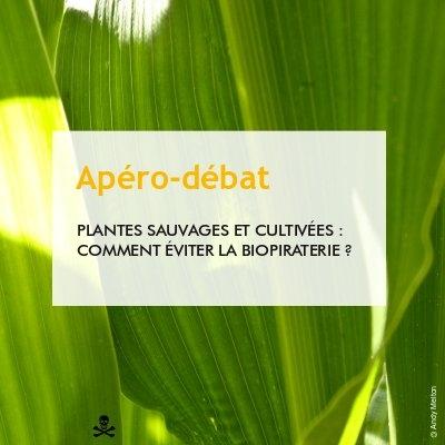 Apéro débat inf'OGM : la biopiraterie à Paris le 22/03 Apéro débat inf'OGM : la biopiraterie à Paris le 22/03