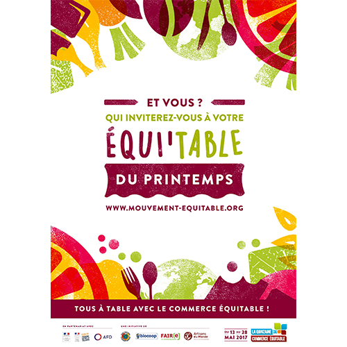 Du 13 au 28 mai, c’est la Quinzaine du Commerce Equitable ! Du 13 au 28 mai, c’est la Quinzaine du Commerce Equitable !