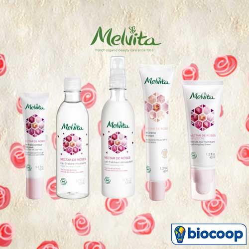 Les cosmétiques du mois de juin : La gamme Nectar de Roses de Melvita Les cosmétiques du mois de juin : La gamme Nectar de Roses de Melvita
