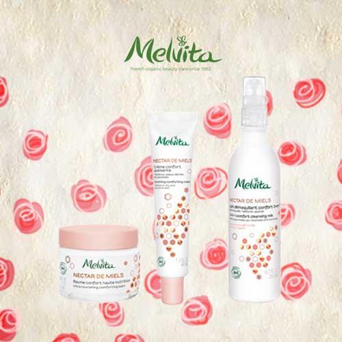Les cosmétiques du mois : la gamme Nectar de miels de Melvita Les cosmétiques du mois : la gamme Nectar de miels de Melvita