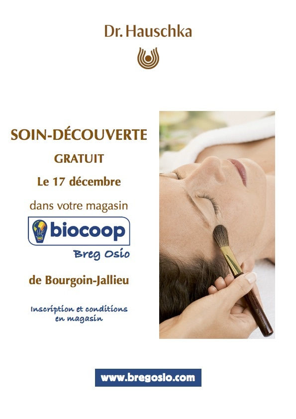 Soin-découverte Dr. Hauschka le 17 décembre 2014