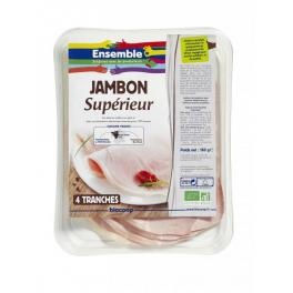 Jambon blanc supérieur 4 tranches Jambon blanc supérieur 4 tranches